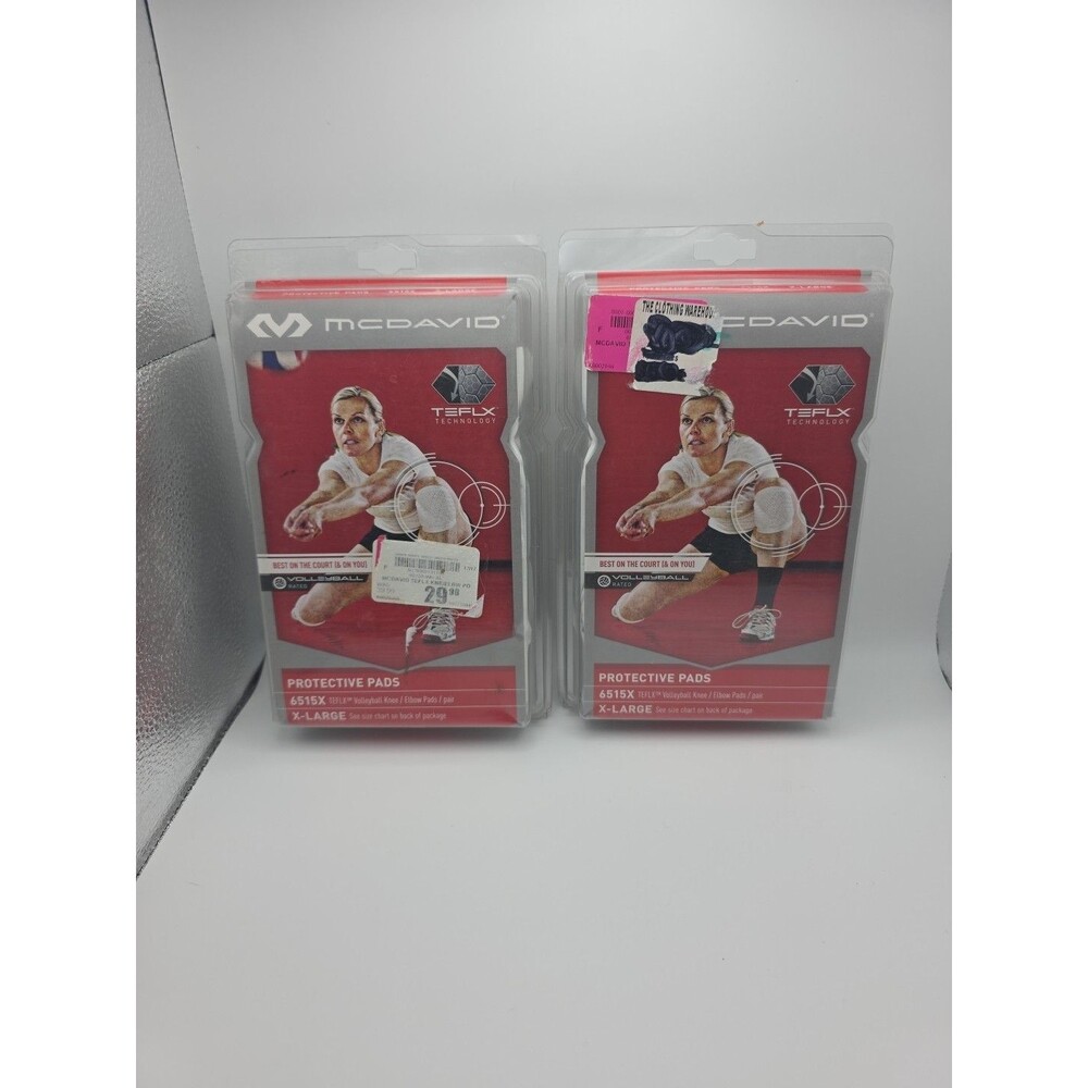 McDavid VOLLEYBALL protective pads, X-large, NEW